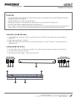 Phoenix LEDLT Installation Instructions предпросмотр