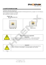 Предварительный просмотр 9 страницы Phoenix MELANGE 5L Operating And Service Manual