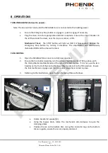 Preview for 15 page of Phoenix MELANGE Operating And Service Manual