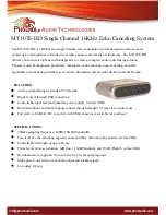 Preview for 2 page of Phoenix MT107E-HD User Manual