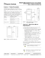 Phoenix PCS300-x Installation Manual предпросмотр