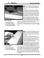 Preview for 8 page of Phoenix R/C Aerobatic Glider Assembly And Operation Manual