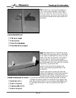 Preview for 20 page of Phoenix R/C Aerobatic Glider Assembly And Operation Manual