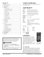 Preview for 2 page of Phoenix R200 Owner'S Manual