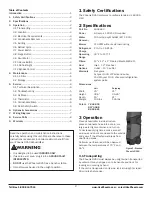 Preview for 2 page of Phoenix R250 Owner'S Manual