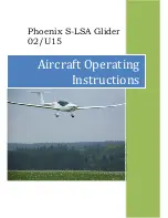 Phoenix S-LSA Glider 02/U15 Operating Instructions Manual preview