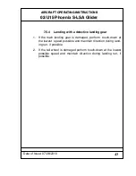 Preview for 44 page of Phoenix S-LSA Glider 02/U15 Operating Instructions Manual