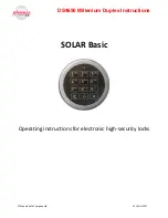 Предварительный просмотр 1 страницы Phoenix Solar Operating Instructions Manual