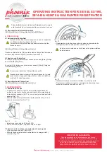 Preview for 8 page of Phoenix SS1180 Operating Instruction