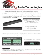 Preview for 1 page of Phoenix Stingray Manual