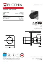 Preview for 1 page of Phoenix TOI 108-7800-60 Specifications