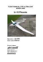 Preview for 1 page of Phoenix U-15 Flight Manual