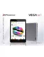 Предварительный просмотр 1 страницы Phoenix Vegatab 8 User Manual