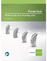 Preview for 1 page of Phonak Ambra M H2O User Manual