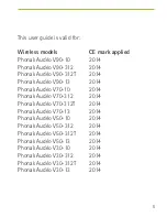 Preview for 5 page of Phonak Audeo V30-10 User Manual