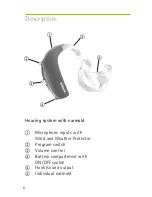 Preview for 6 page of Phonak certena bte User Manual