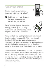 Preview for 6 page of Phonak Click'nTalk User Manual