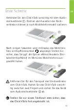 Preview for 11 page of Phonak Click'nTalk User Manual