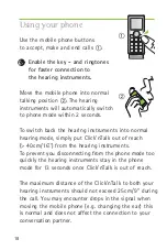 Preview for 18 page of Phonak Click'nTalk User Manual