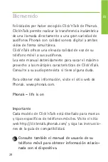 Preview for 28 page of Phonak Click'nTalk User Manual