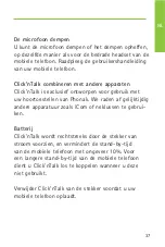 Preview for 37 page of Phonak Click'nTalk User Manual