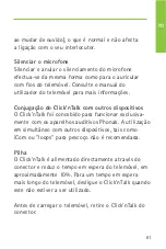 Preview for 61 page of Phonak Click'nTalk User Manual