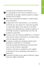 Preview for 63 page of Phonak Click'nTalk User Manual