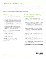 Preview for 1 page of Phonak ComPilot Air II Troubleshooting