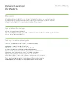 Preview for 2 page of Phonak Dynamic SoundField DigiMaster X Installation Instructions Manual