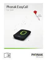 Phonak EasyCall User Manual preview