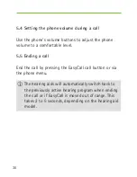 Preview for 30 page of Phonak EasyCall User Manual