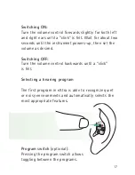 Preview for 17 page of Phonak eXtra 11 CIC/MC User Manual