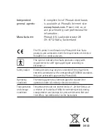 Предварительный просмотр 27 страницы Phonak eXtra 11 CIC/MC User Manual