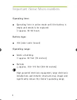 Preview for 8 page of Phonak iSense Micro User Manual