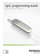 Phonak Lyric 3 User Manual preview