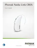 Phonak Naida Link CROS User Manual preview