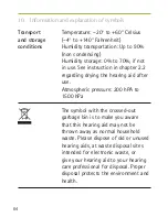 Preview for 64 page of Phonak Naida S CRT III SP User Manual