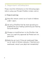 Preview for 6 page of Phonak PilotOne User Manual