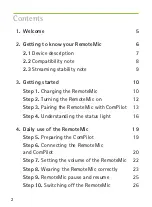 Preview for 2 page of Phonak RemoteMic User Manual