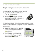 Preview for 22 page of Phonak RemoteMic User Manual