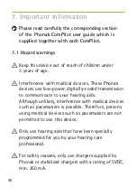 Preview for 40 page of Phonak RemoteMic User Manual