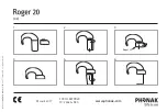 Phonak Roger 20 Instruction Leaflet preview