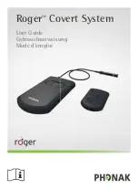 Phonak Roger Covert User Manual preview