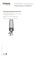 Preview for 5 page of Phonak Roger Dynamic SoundField Installation Instructions