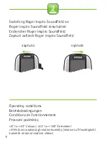 Preview for 6 page of Phonak Roger inspiro SoundField Quick Setup Manual