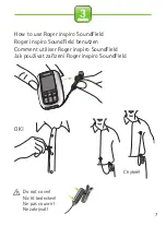 Preview for 7 page of Phonak Roger inspiro SoundField Quick Setup Manual