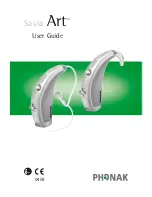 Phonak Savia Art User Manual preview