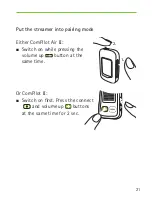 Preview for 21 page of Phonak TVLink II User Manual