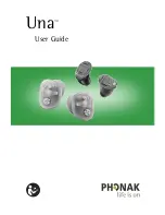 Phonak Una CIC/MC User Manual preview