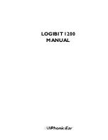 Preview for 1 page of Phonic Ear LOGIBIT 1200 Manual